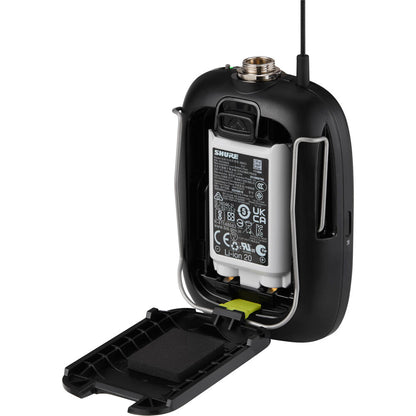 Shure SLXD14+/153T Digital Wireless Earset Headworn Microphone System (G57: 470 to 608 MHz)