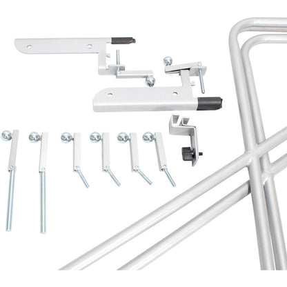 ProX StageQ 3-Step Foldable Stairs with Handrail (18 to 28")