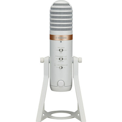 Yamaha AG01 Live Streaming USB Microphone (White)
