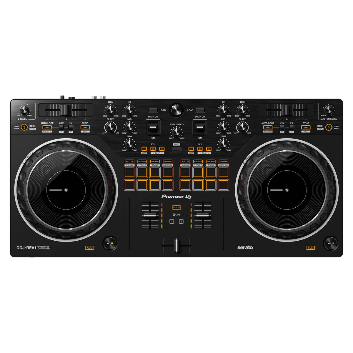 Pioneer DJ DDJ-REV1 Controller for Serato DJ (Black) (Open Box)