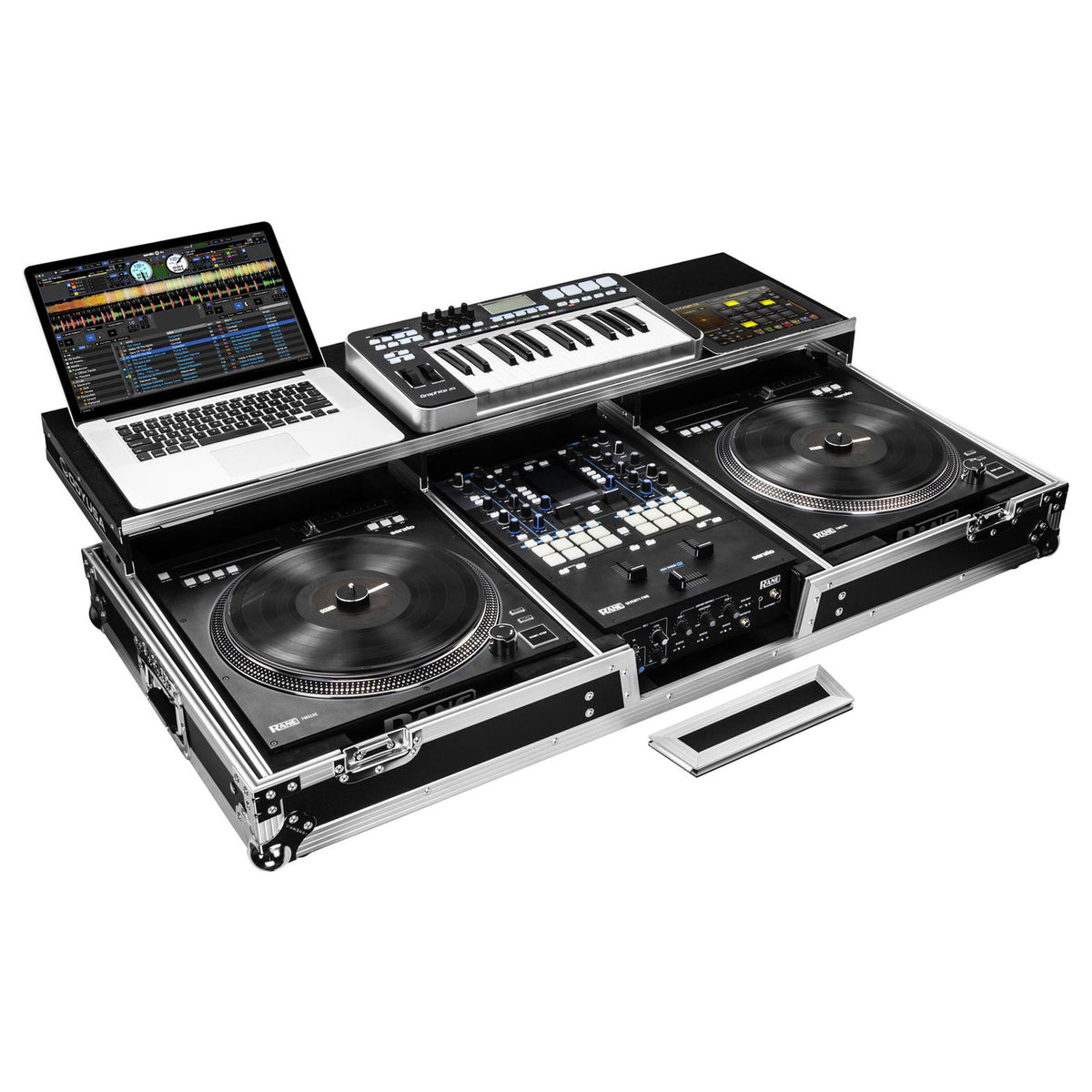 Odyssey FZGSPRA1272W DJ Coffin Case for Rane Seventy-Two & Rain Twelve Mixers