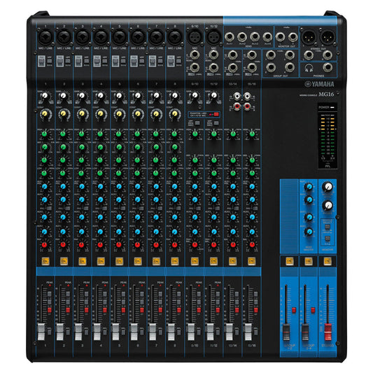 Yamaha MG16 - 16-Input Mixer (Open Box)