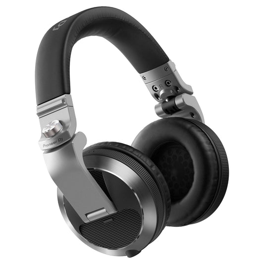 Pioneer DJ HDJ-X7-S Professional DJ Headphones in Silver (Open Box)
