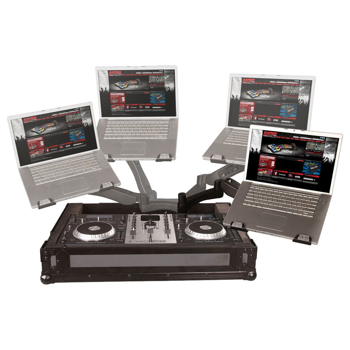 Gator Cases G-TOUR DDJT1-S1-ARM1-PL Case for Pioneer DDJ Controller with DJARM