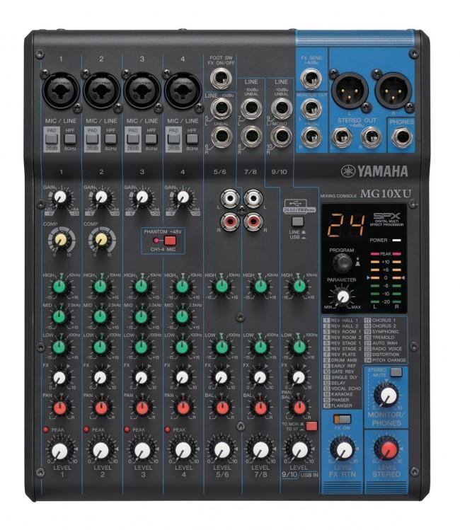 Yamaha MG10XU 10-Input Stereo Mixer