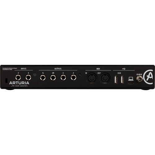 Arturia MiniFuse 4 USB-C Audio Interface, Black (Open Box)