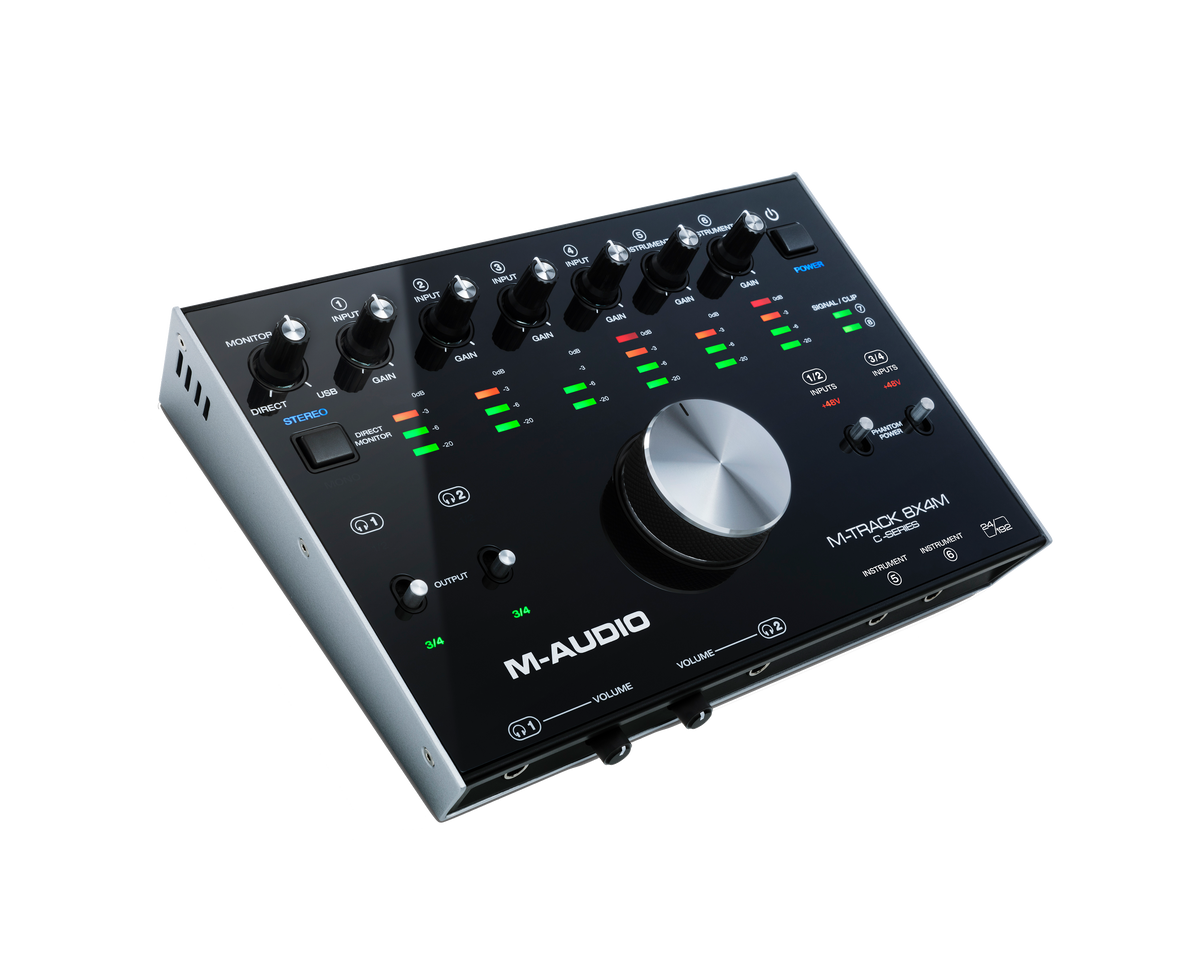 M-Audio M-Track 8X4M 8-In/4-Out 24/192 USB Audio/MIDI Interface