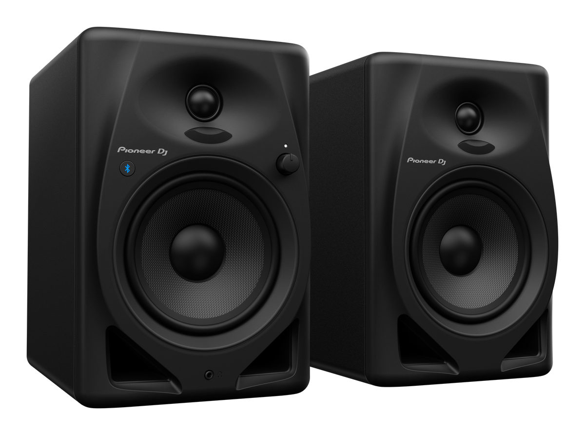 Pioneer Dj DM-50D 5-inch Desktop Monitor System – High-Performance Sound (Black)