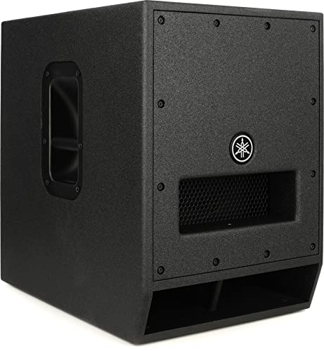 Yamaha DXS12 MKII Powered Subwoofer, Black