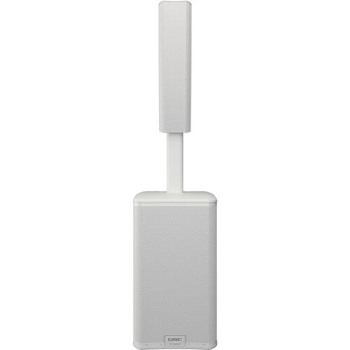 QSC KC12 Active 12" 3-Way Column Loudspeaker System with Bluetooth (White)