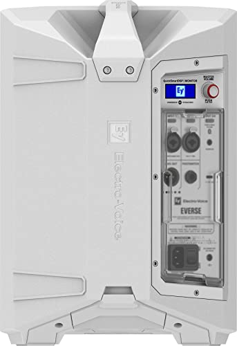 Electro-Voice EVERSE 8 Weatherized Battery-Powered Loudspeaker with Bluetooth Audio and Control (White)