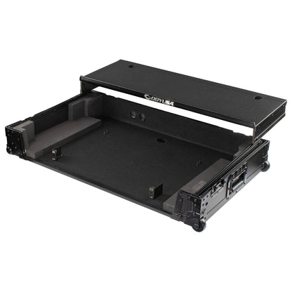 RANE FOUR I-Board Flight Case with Glide Style Laptop Platform and Wheels (Open Box)
