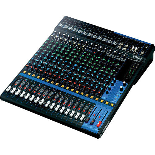Yamaha MG20 20-Input 6-Bus Mixer,Black