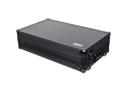 Headliner Pitch Black Flight Case with Laptop Platform and Wheels for RANE DJ FOUR and DJ PERFORMER (Black)