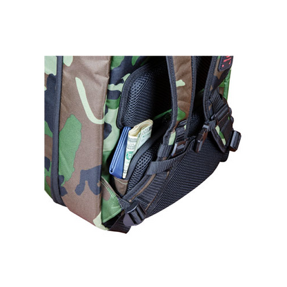 Odyssey Backspin 2 Digital Gear Backpack, Green Camouflage (Open Box)