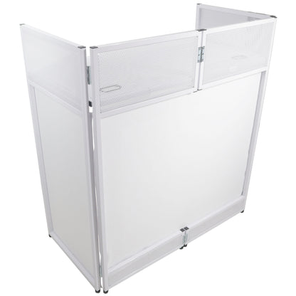 ProX XF-VISTA WH MKII | DJ Booth Facade Table (white)