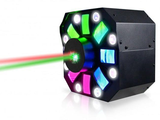 Technical Pro Professional DJ Multi Pattern Laser & LED Stage Effect Light with DMX